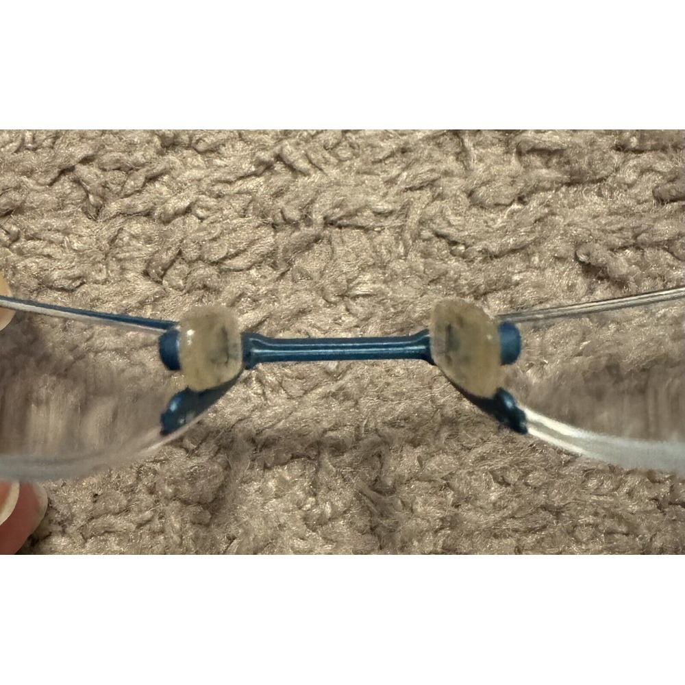 Oga Morel France Eyeglasses Frames‎ 10110O GB13 Blue Black - Picture 11 of 12